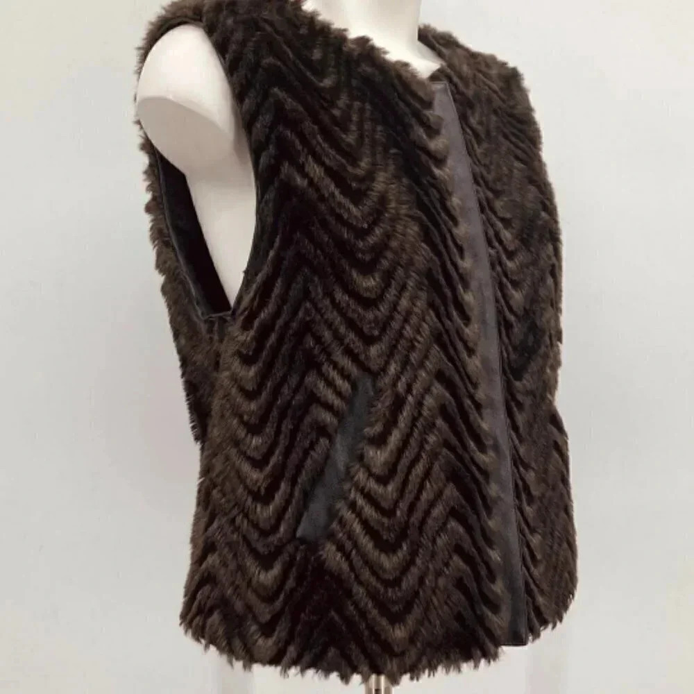 Women’s Sanctuary Faux Fur Vest Sz. XS